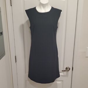 Donna Ricco Black Sleeveless Shift Mini Dress